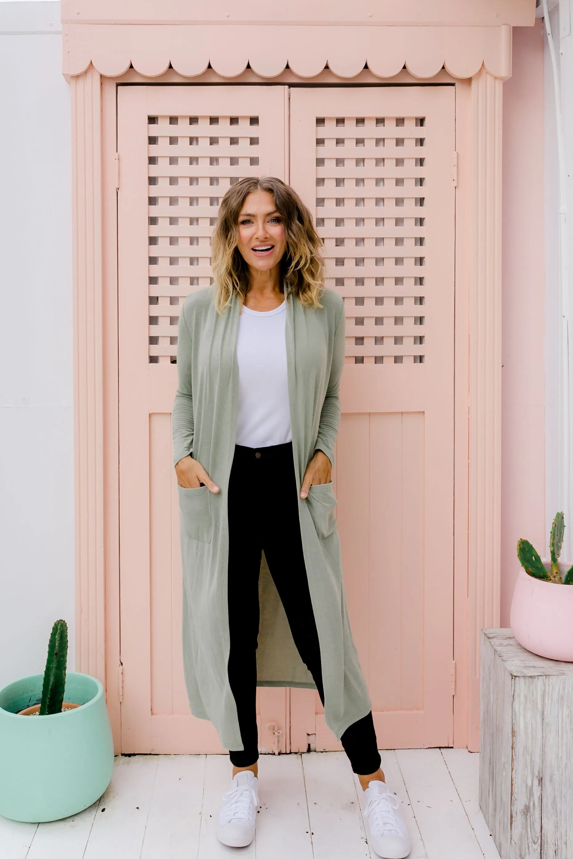 Jane Cardigan in Sage