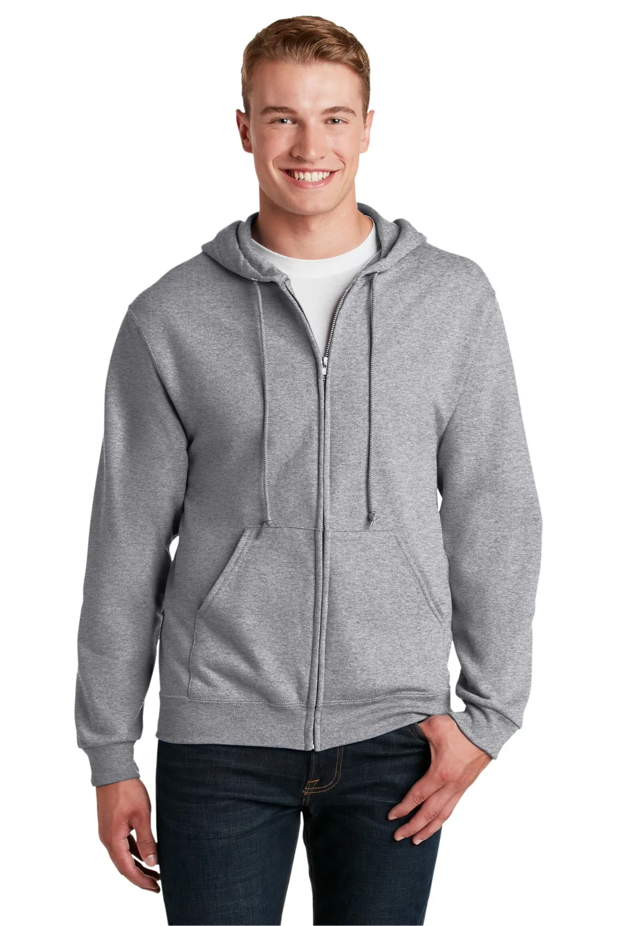 Jerzees - NuBlend Full-Zip Hooded Sweatshirt. 993M