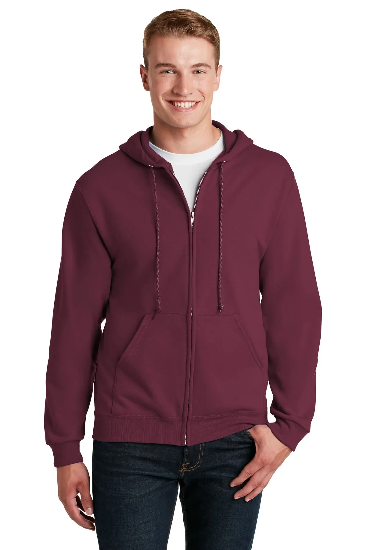 Jerzees - NuBlend Full-Zip Hooded Sweatshirt. 993M