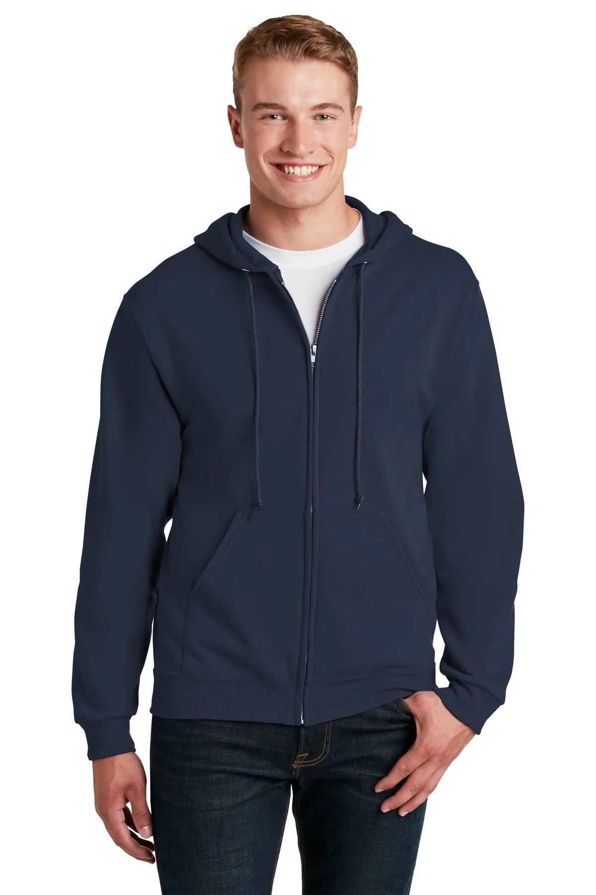 Jerzees - NuBlend Full-Zip Hooded Sweatshirt. 993M