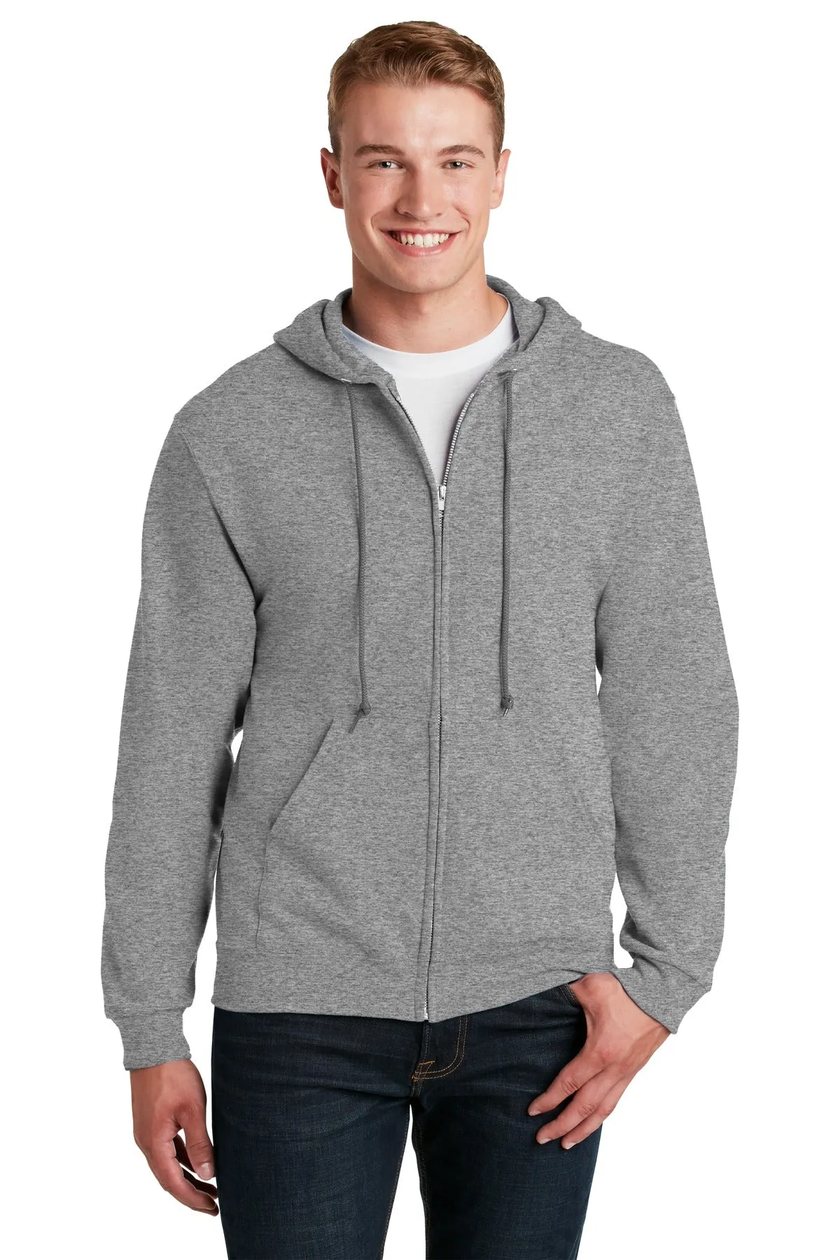 Jerzees - NuBlend Full-Zip Hooded Sweatshirt. 993M