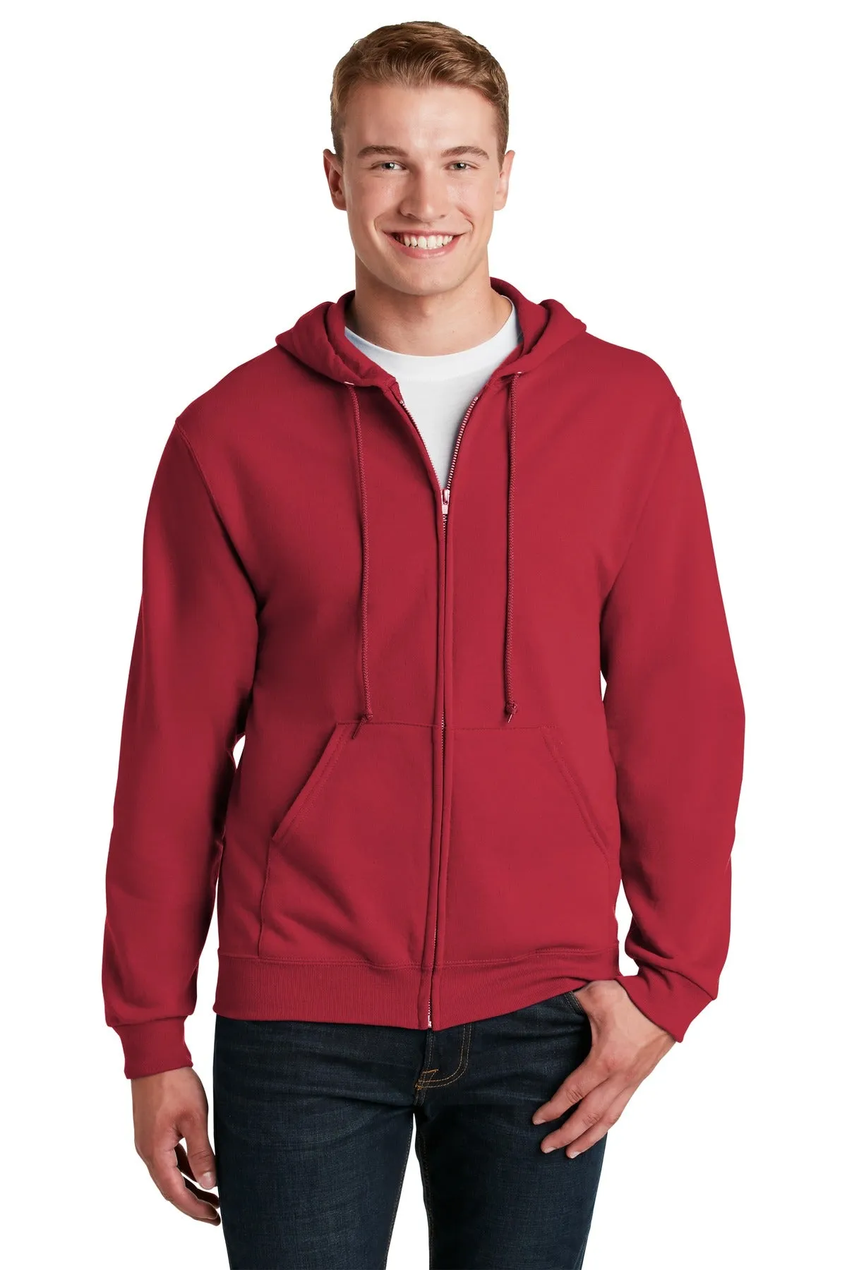 Jerzees - NuBlend Full-Zip Hooded Sweatshirt. 993M