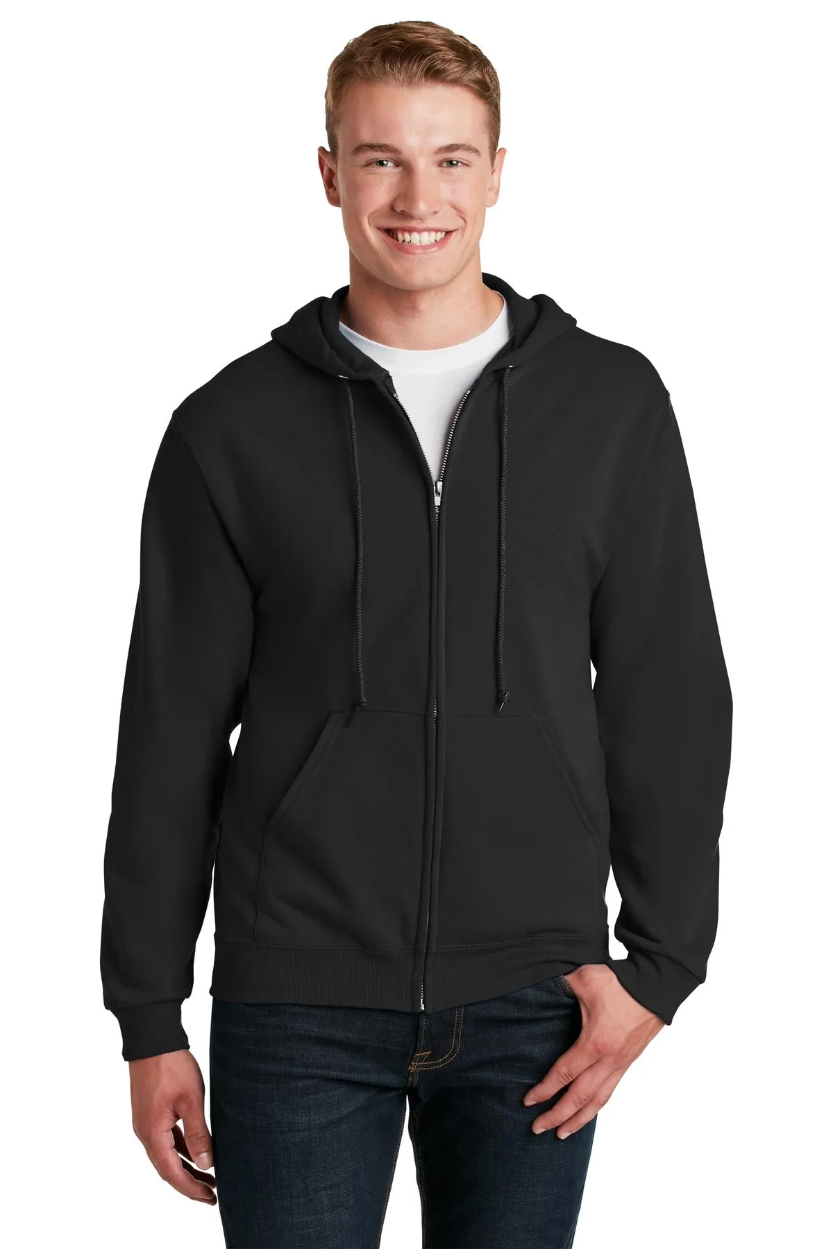 Jerzees - NuBlend Full-Zip Hooded Sweatshirt. 993M