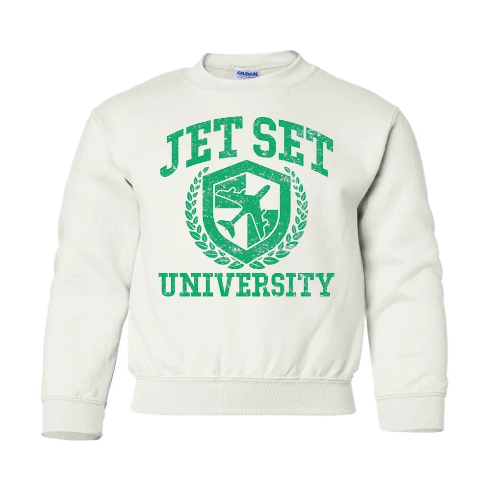 Kids 'Jet Set University' Youth Sweatshirt