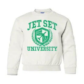 Kids 'Jet Set University' Youth Sweatshirt