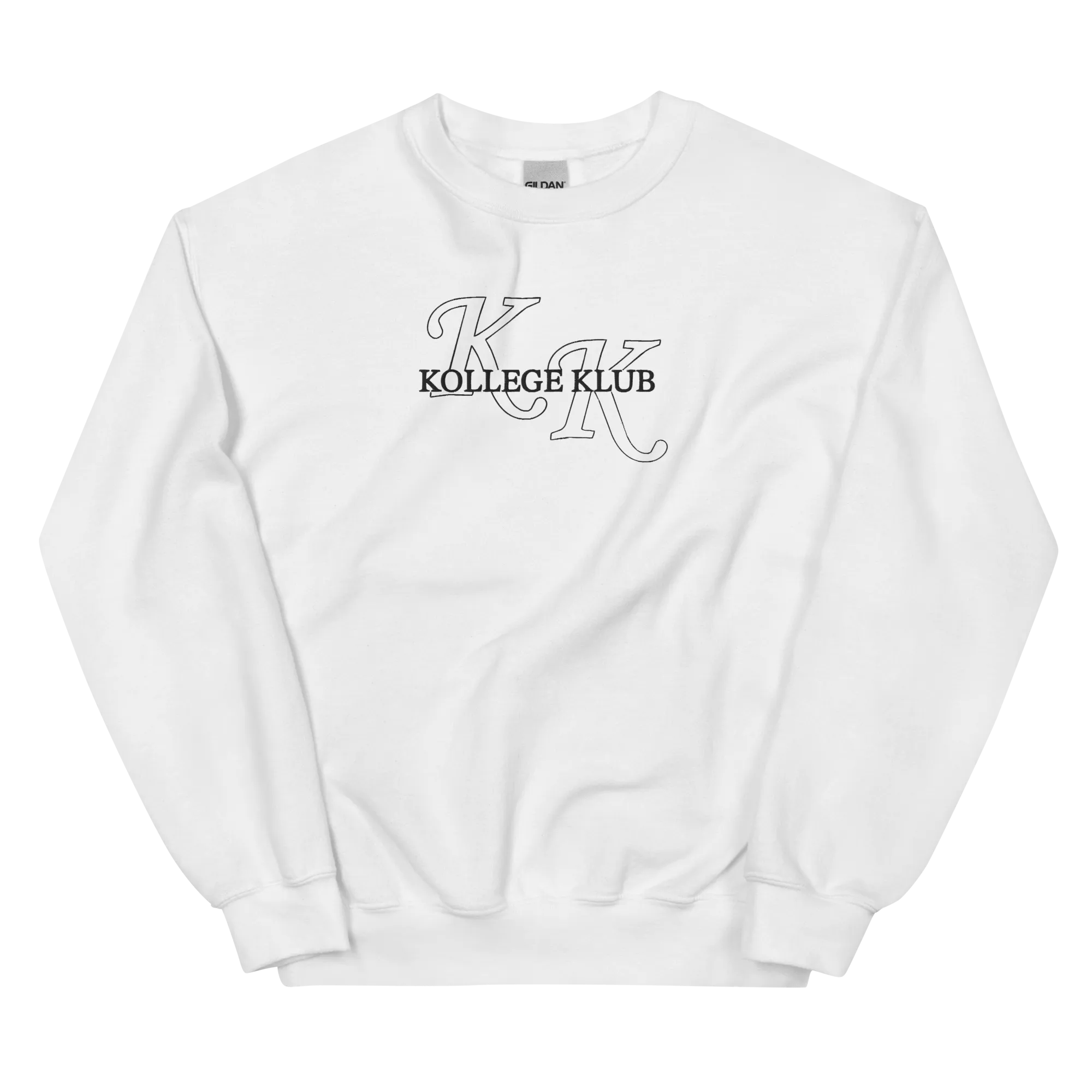 KK Outline Embroidered Crew