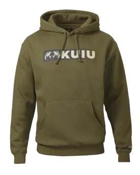 KUIU Distressed Logo Hoodie | Army