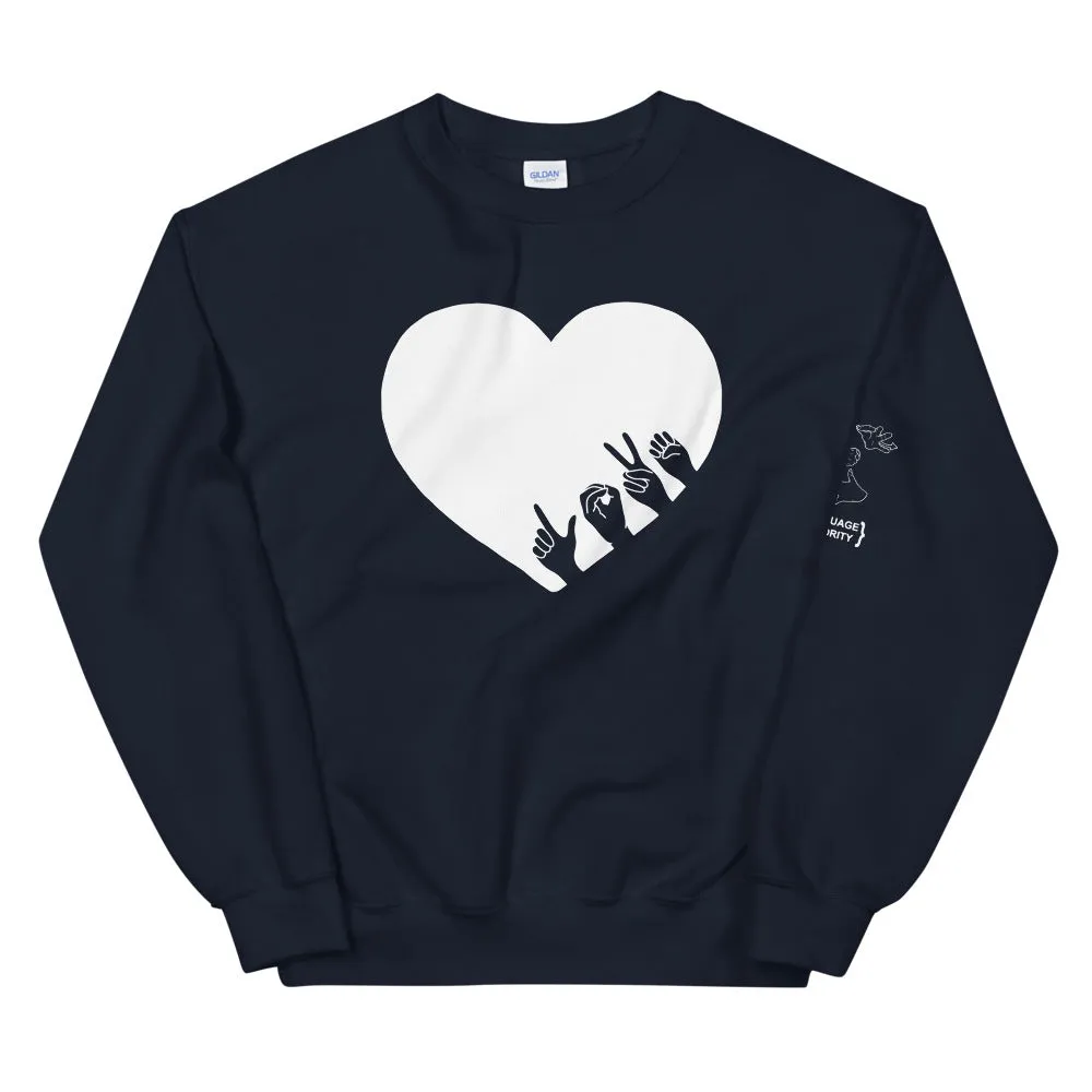 L-O-V-E Crew Neck Sweatshirt