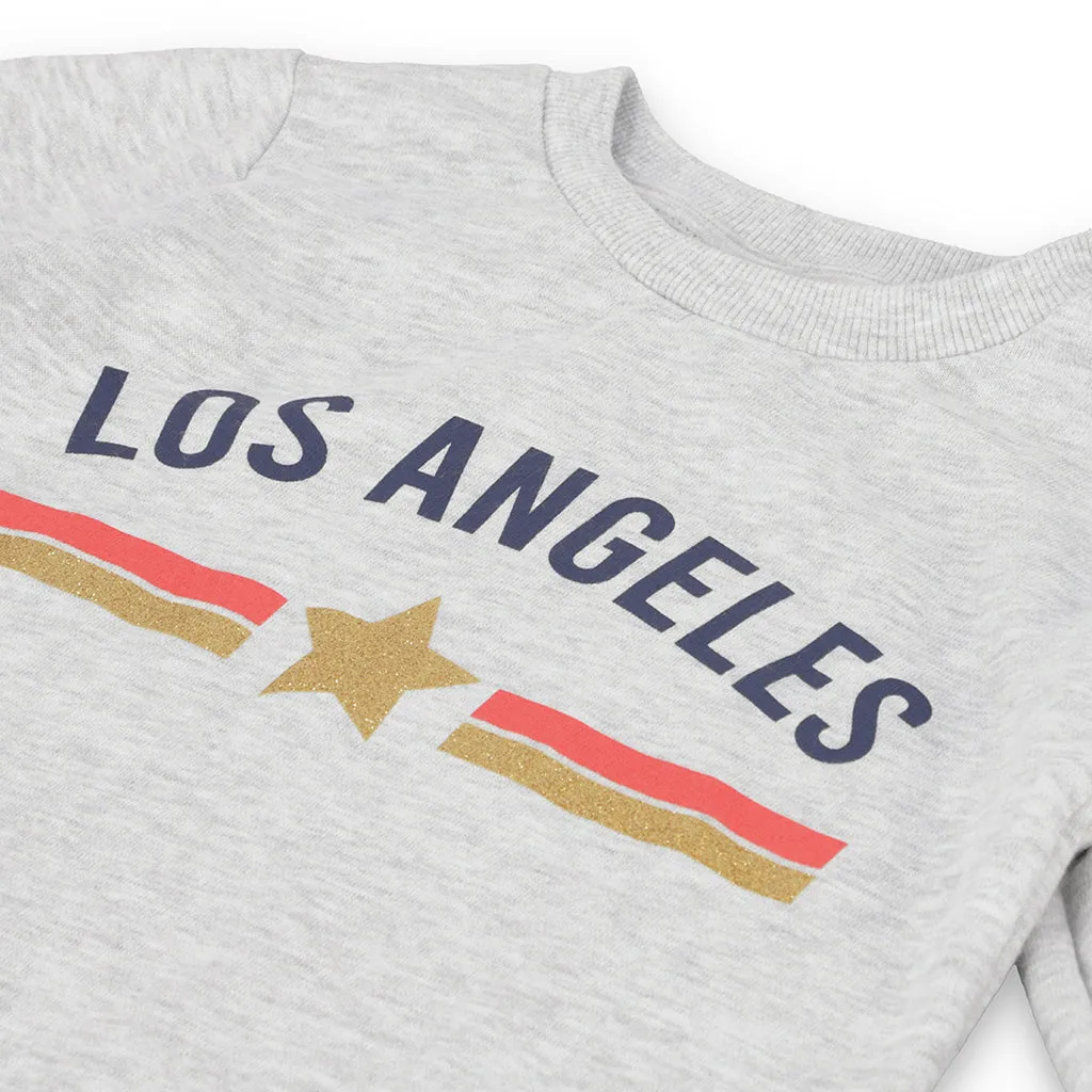 LA-Girls Fleece Sweatshirt