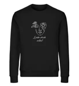 Liebe dich selbst Bio Sweatshirt Unisex