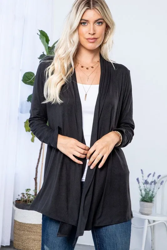 Light Weight Long Sleeve Cardigan