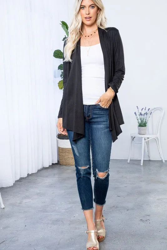 Light Weight Long Sleeve Cardigan