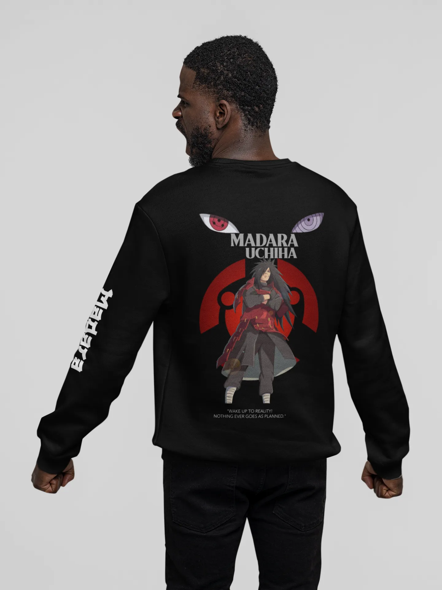 Madara Uchiha Naruto Oversized Sweatshirt