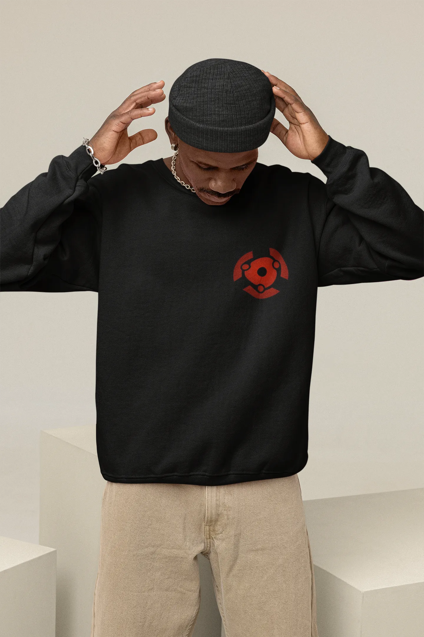 Madara Uchiha Naruto Oversized Sweatshirt