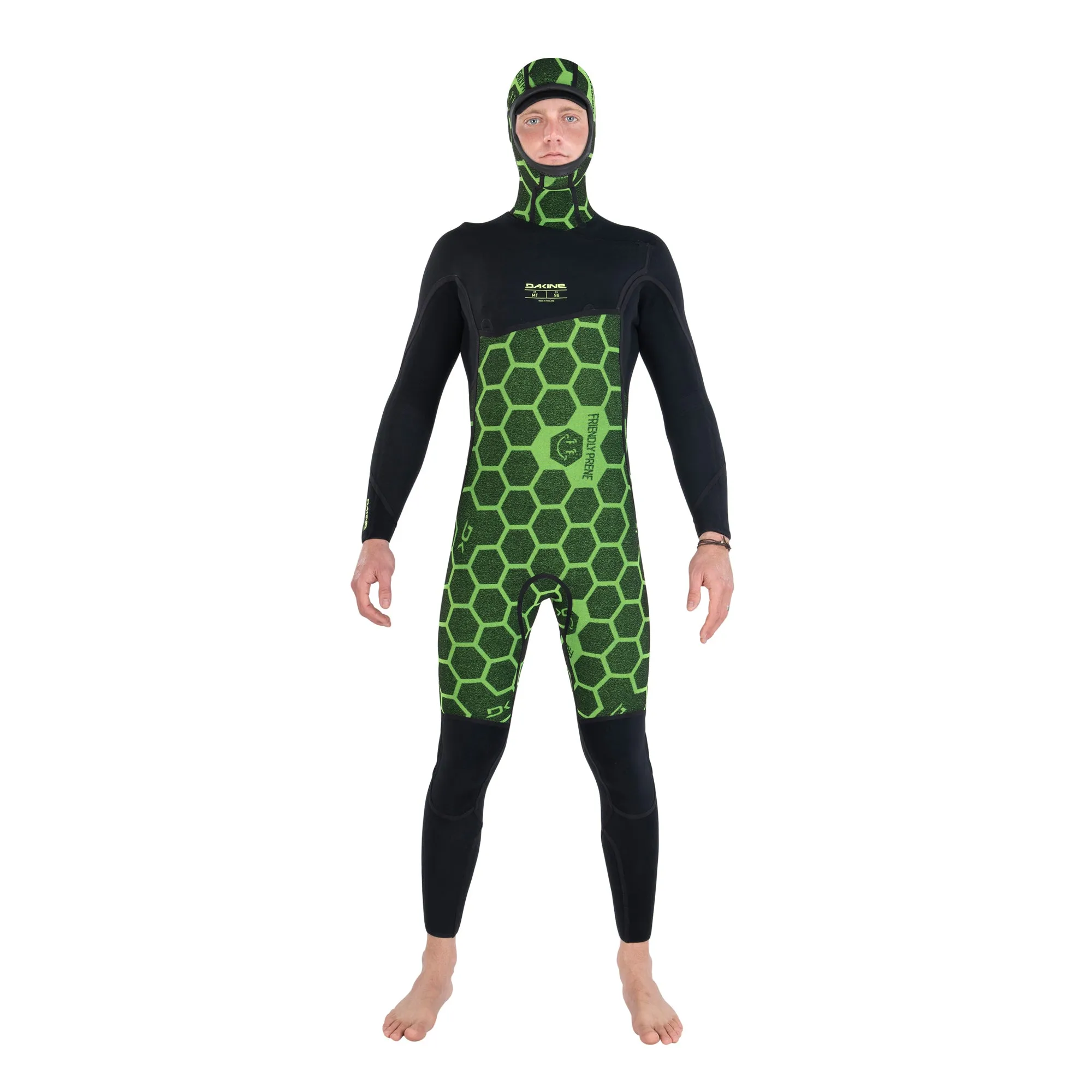 Malama Zip Free Hooded Wetsuit 4/3mm - Men's