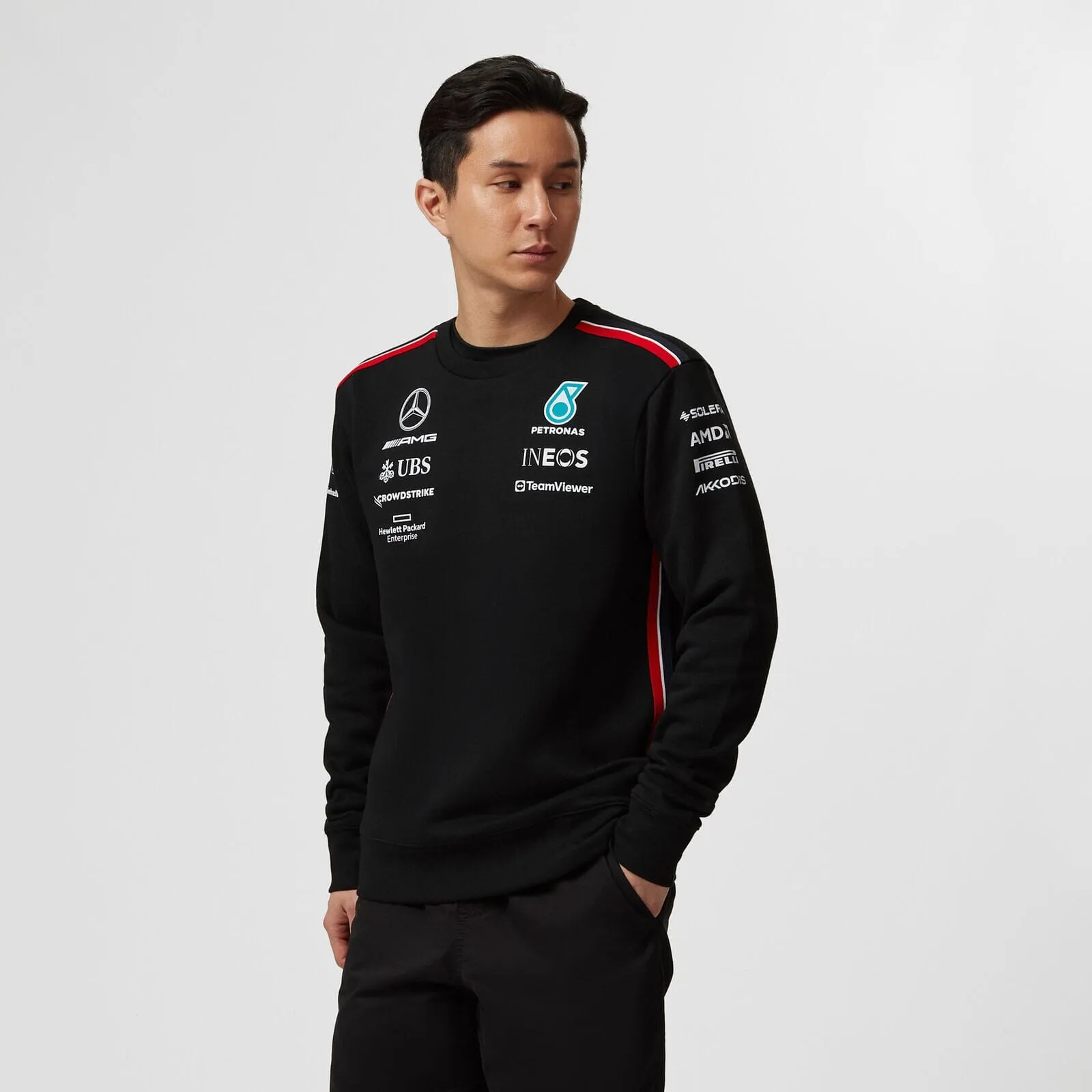 Mercedes AMG Petronas F1 2023 Team Crew Sweatshirt