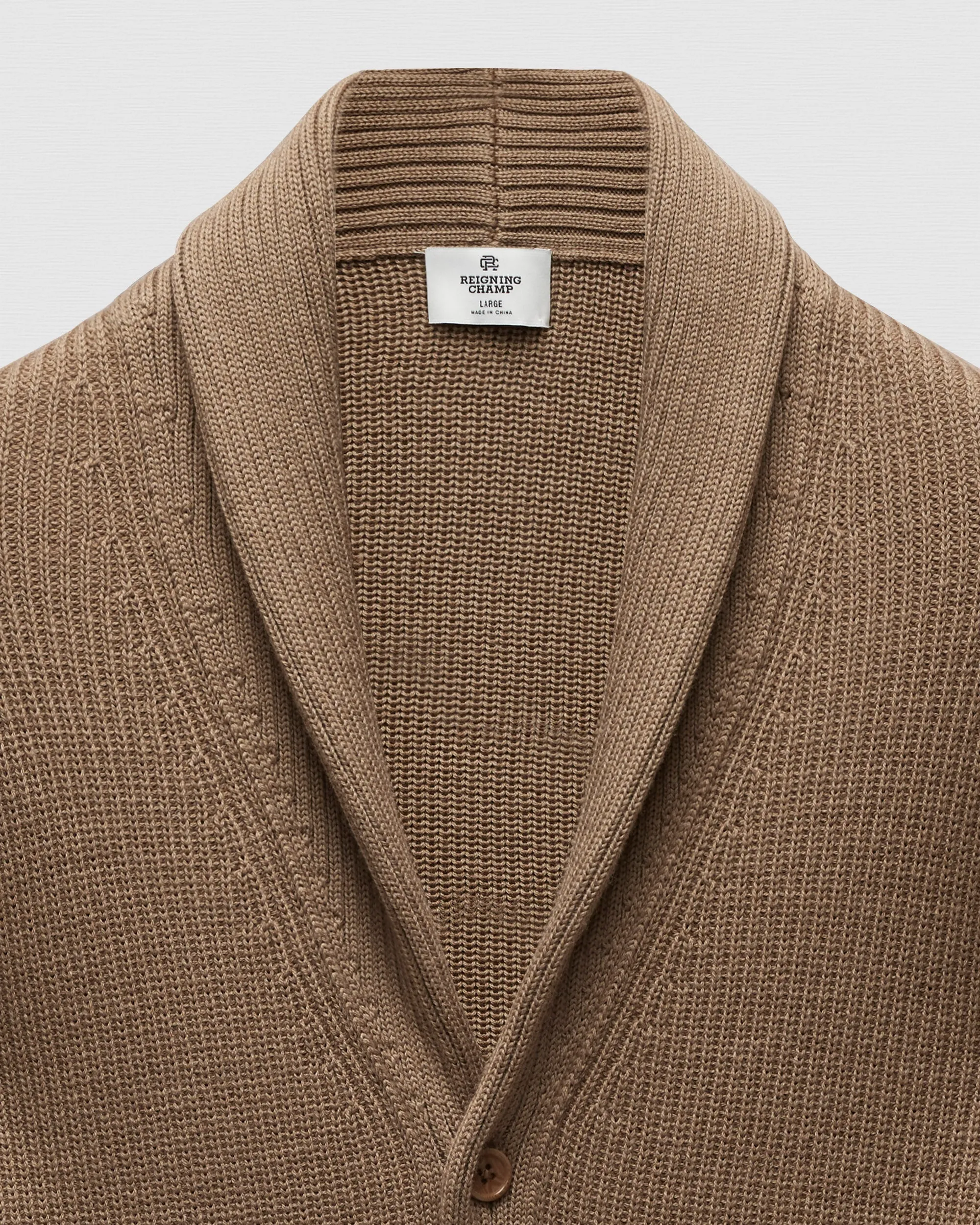 Merino Rib Vinnie Shawl Cardigan