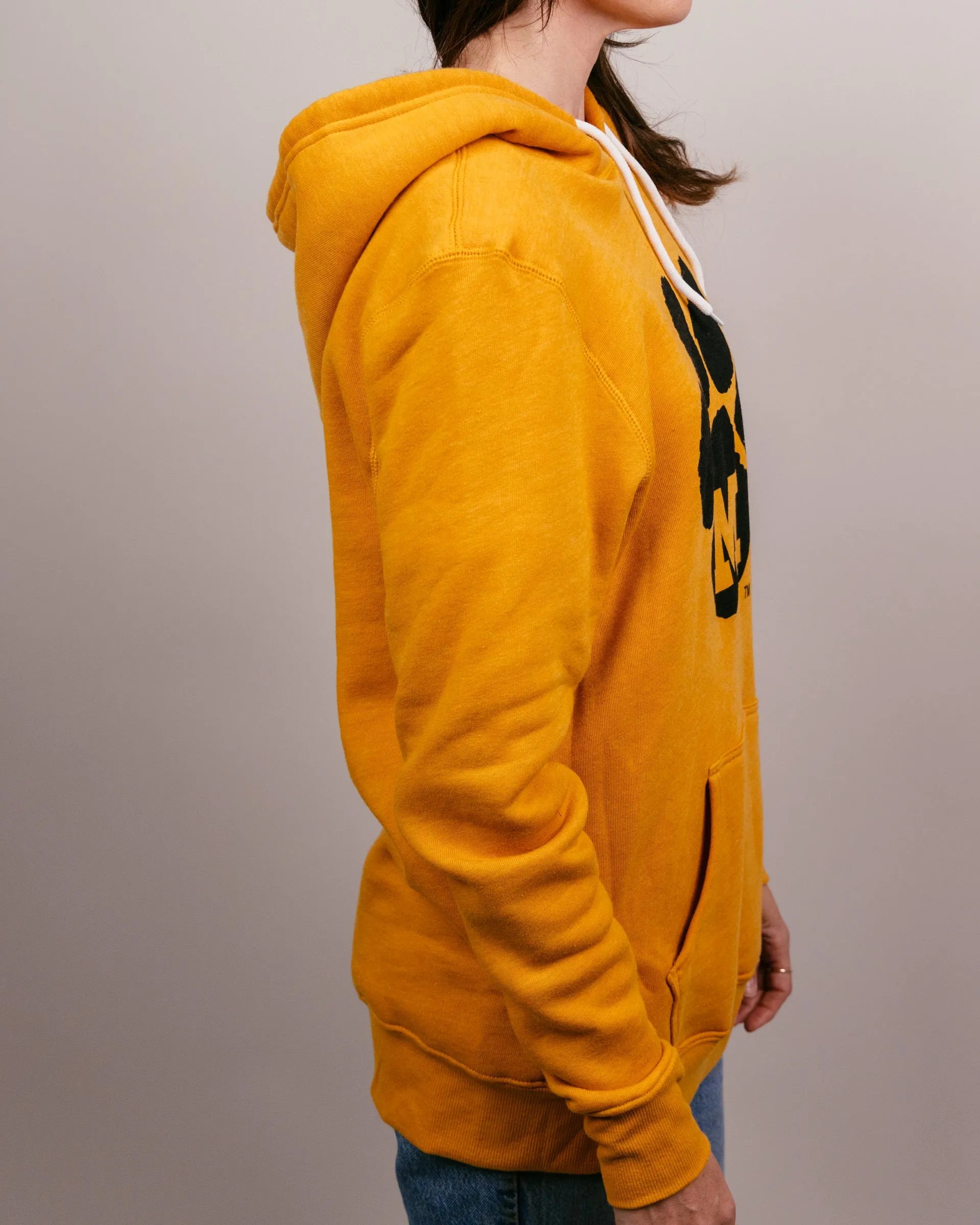 Mizzou Paw Print Gold Hoodie