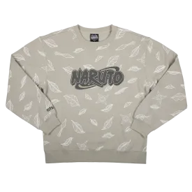 Naruto Grey Crew Neck Sweatshirt