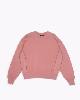 Natural Dyed Crew Fleece - Brick