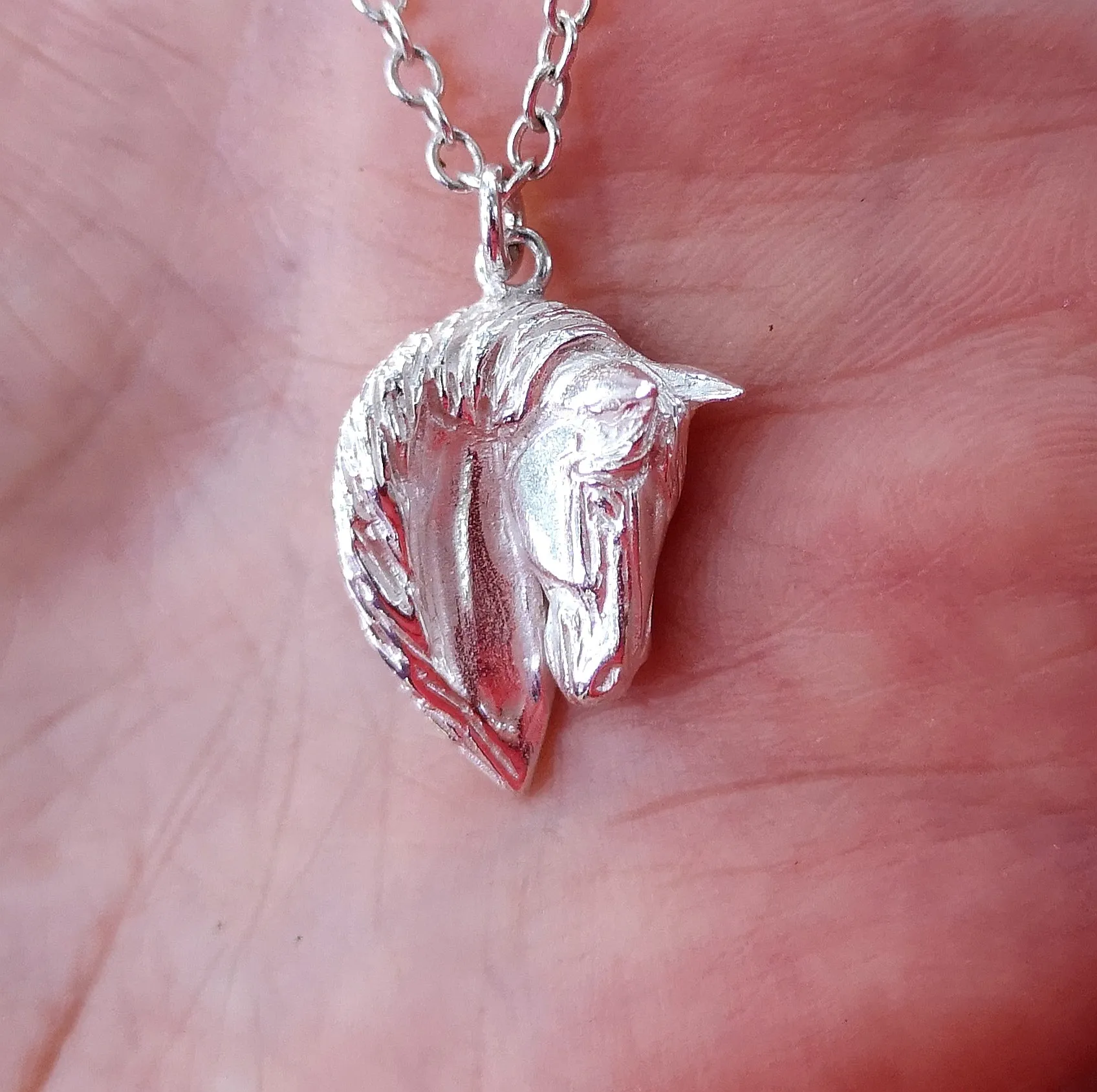 Nobel Horse Head Pendant