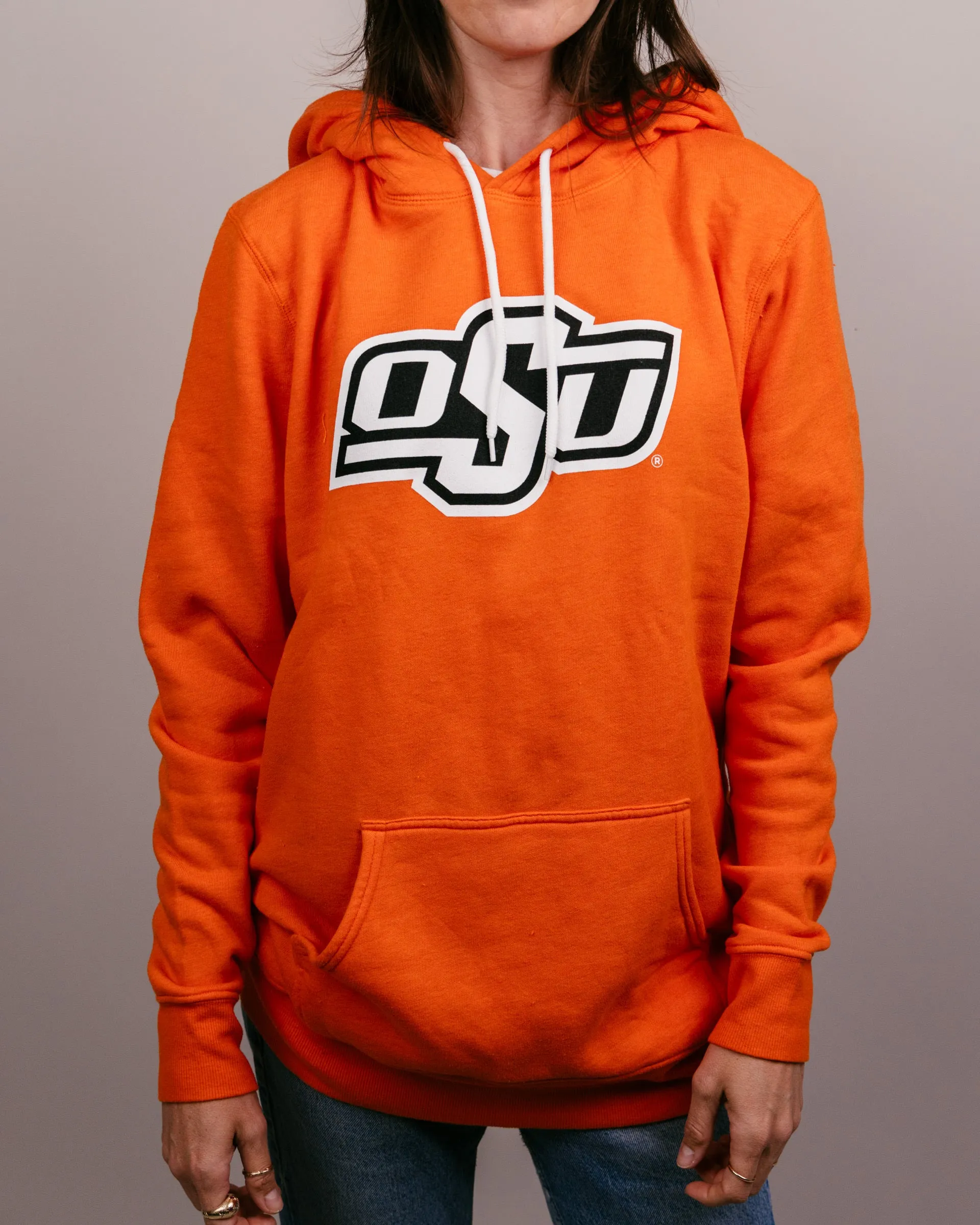 OSU Cowboys Logo Orange Hoodie