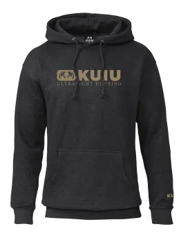 Outlet Block Logo Hoodie | Charcoal