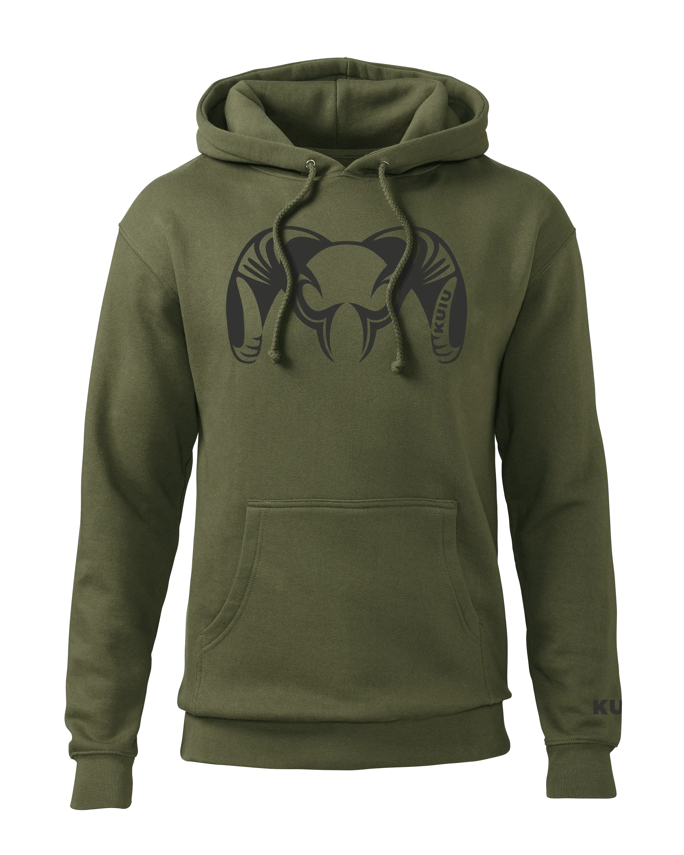 Outlet KUIU Engraved Big Ram Hoodie | Army