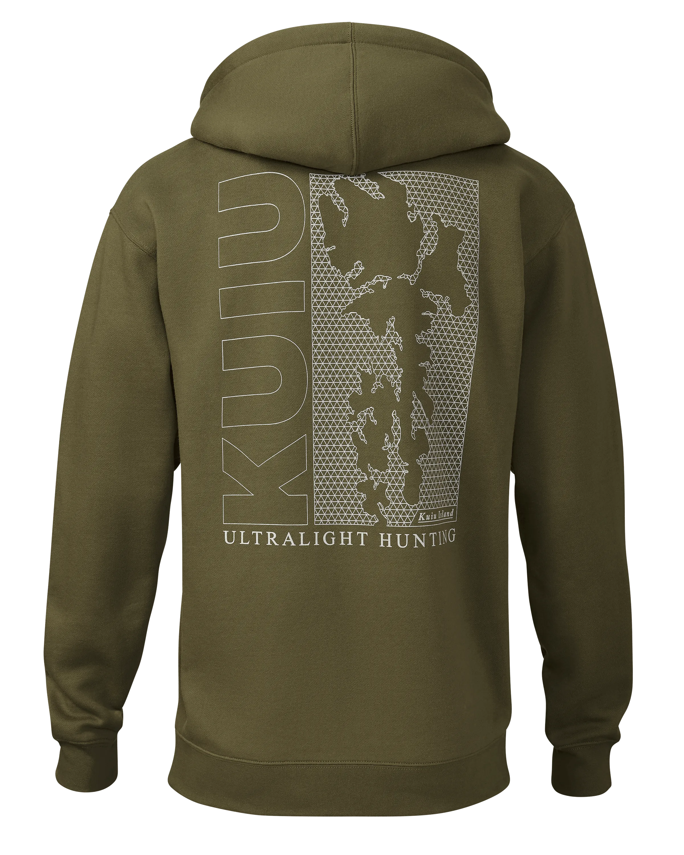 Outlet KUIU Island Full-Zip Hoodie | Army