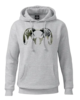 Outlet Verde Ram Hoodie | Heather Grey