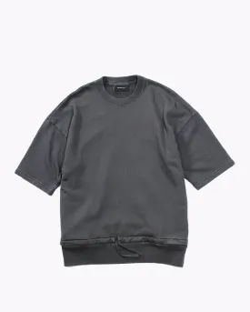 Overdyed SS Fleece - Charcoal