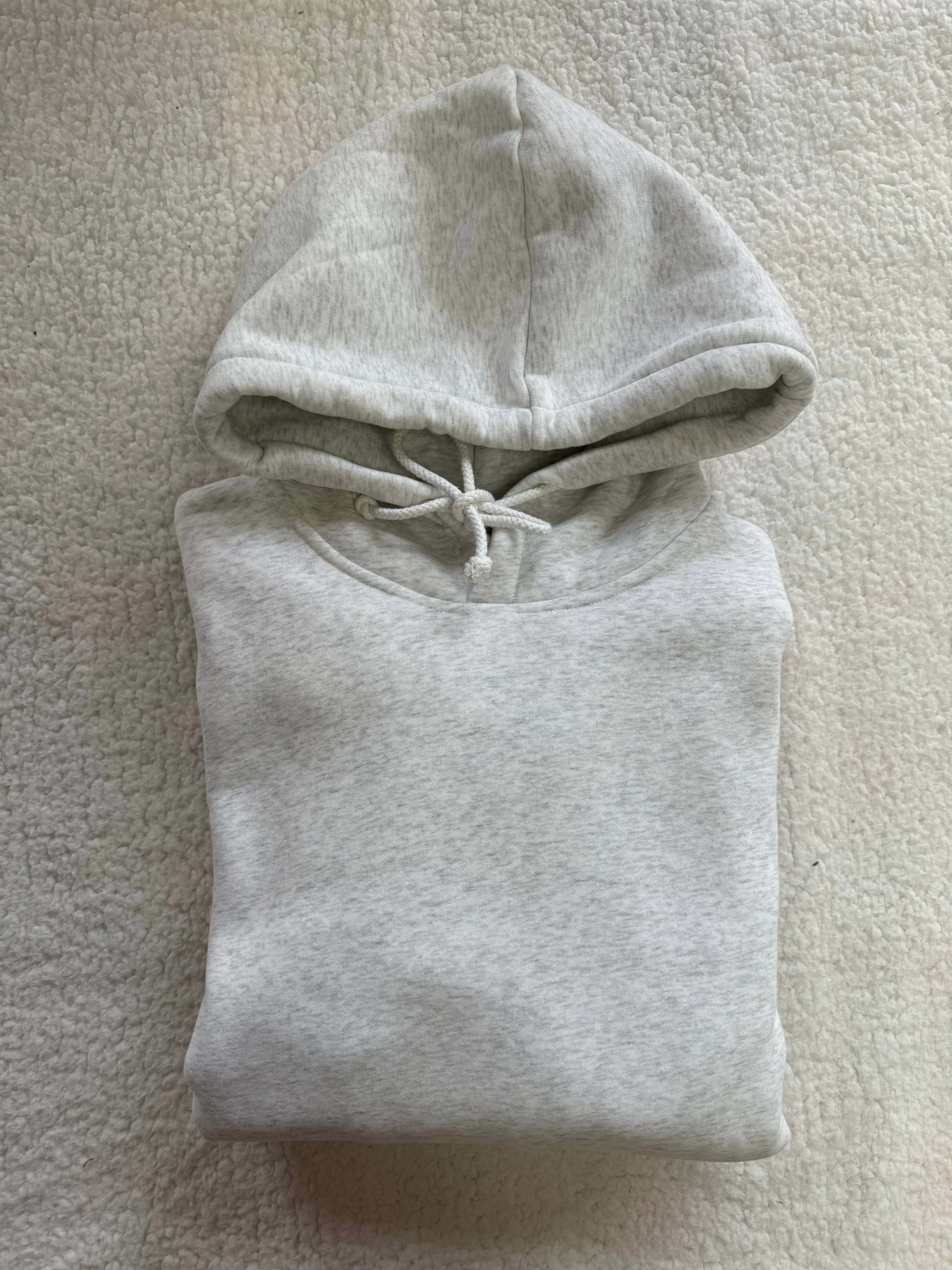 Pearl Grey Sunkissedcoconut Blank Hoodie