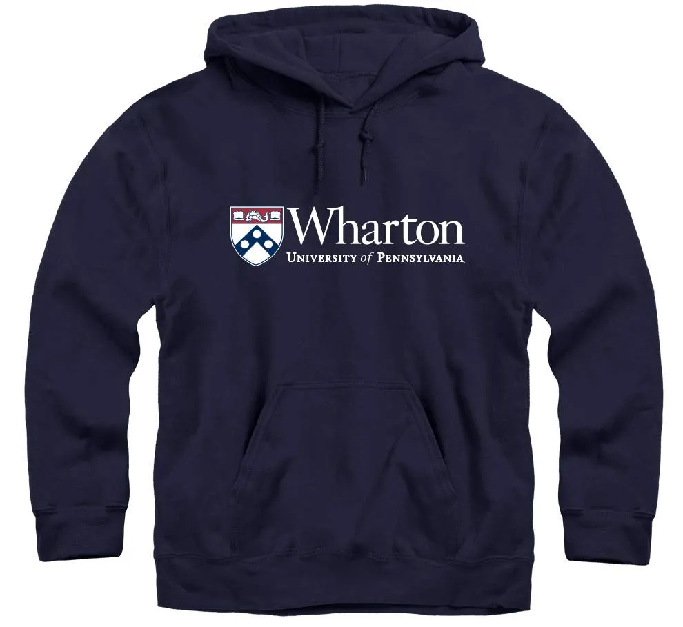 Penn Wharton Hooded Sweatshirt (Navy)