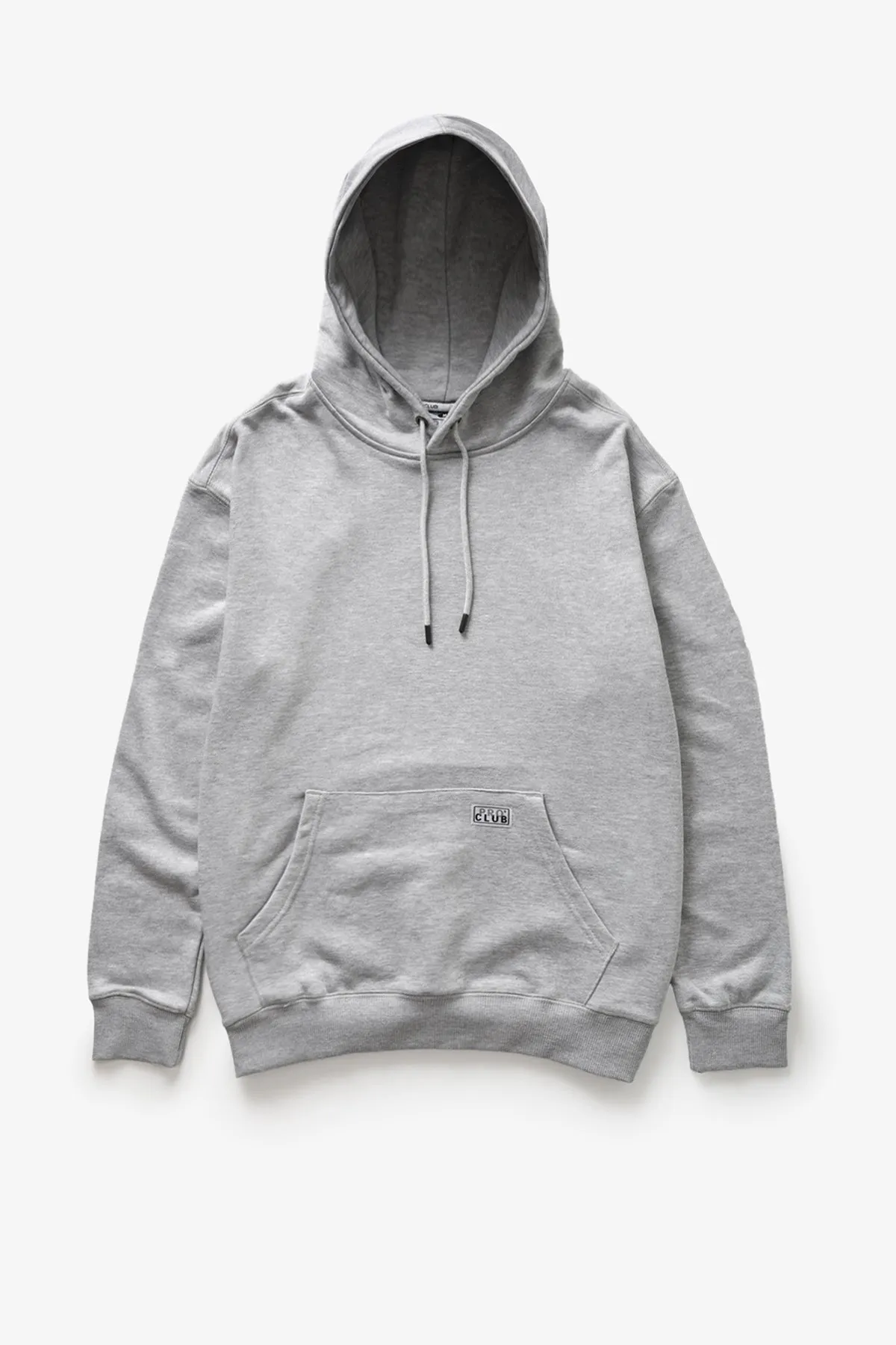 Pro Club - Hooded Pullover Sweatshirt - Heather Grey