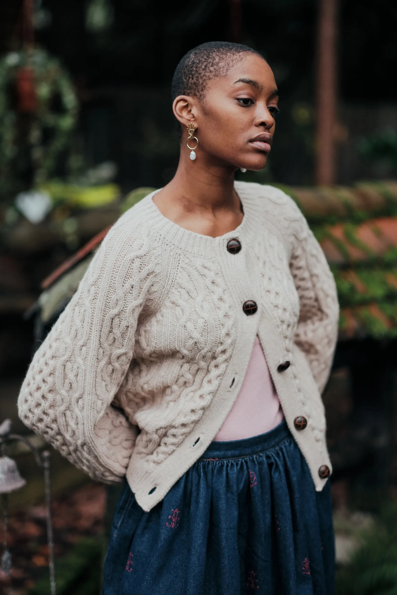 Quincy Cardigan Cream