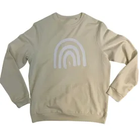 Rainbow & Bolt Sweatshirt (Vanilla)