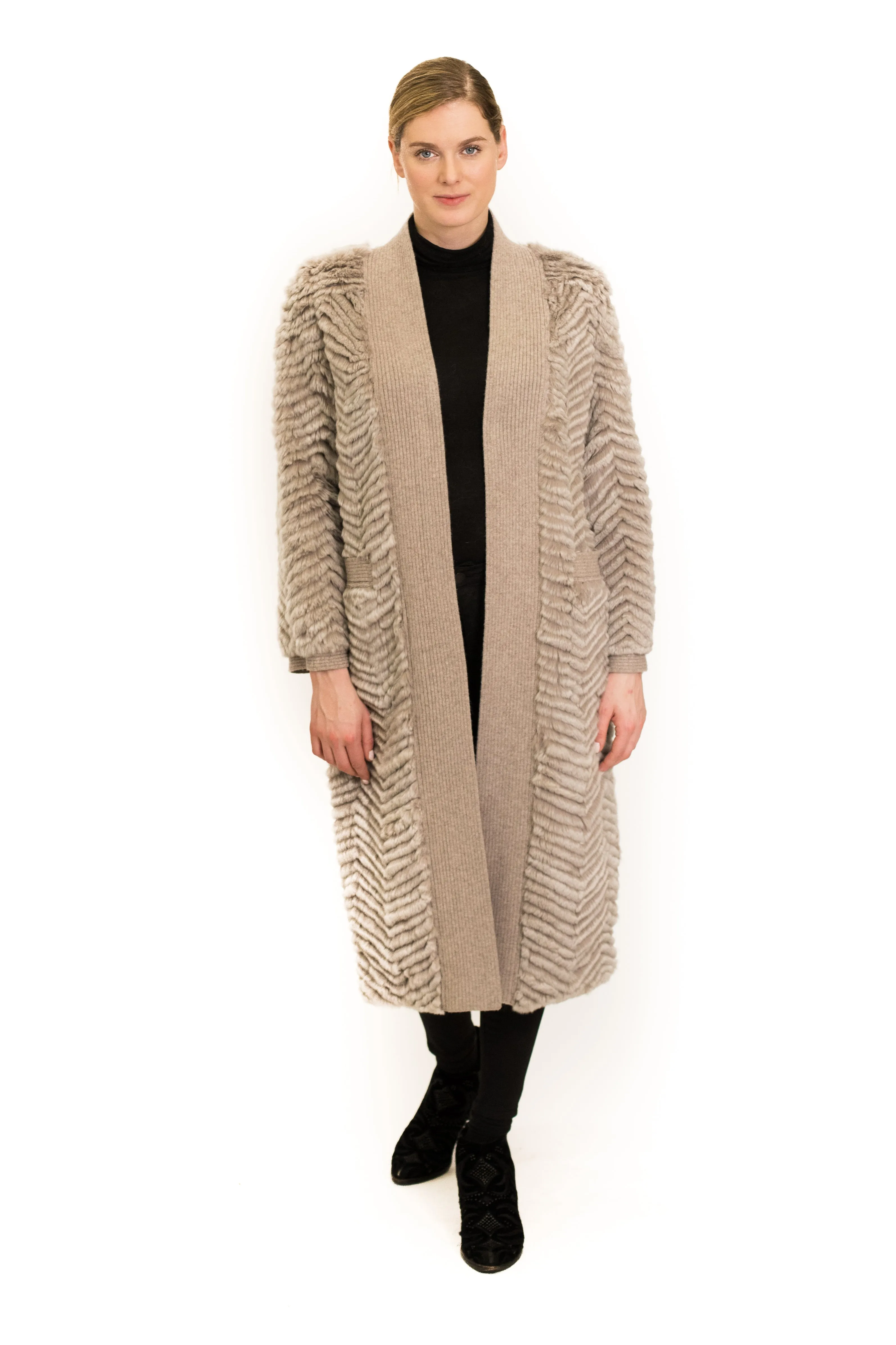 Rex Rabbit Long Cardigan