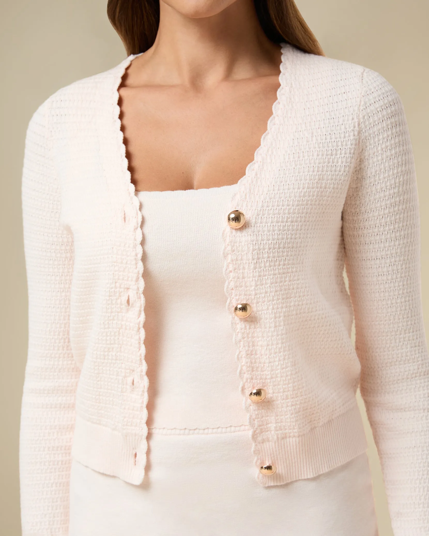 Scallop Cardigan