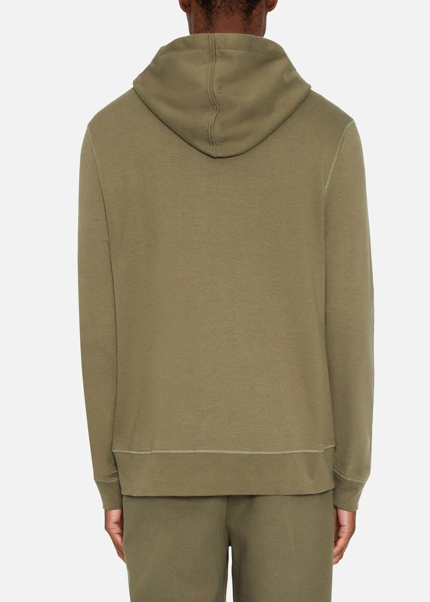 SI HOODED SWEAT OLIVE