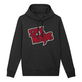 SPY NINJAS PATTERN MIDWEIGHT HOODED SWEATSHIRT