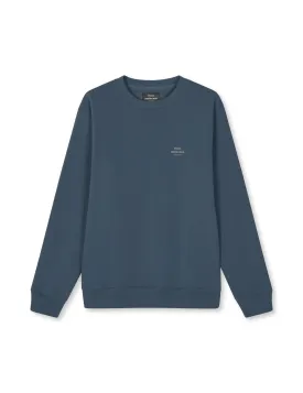 Standard Crew Logo Sweat, Midnight Navy