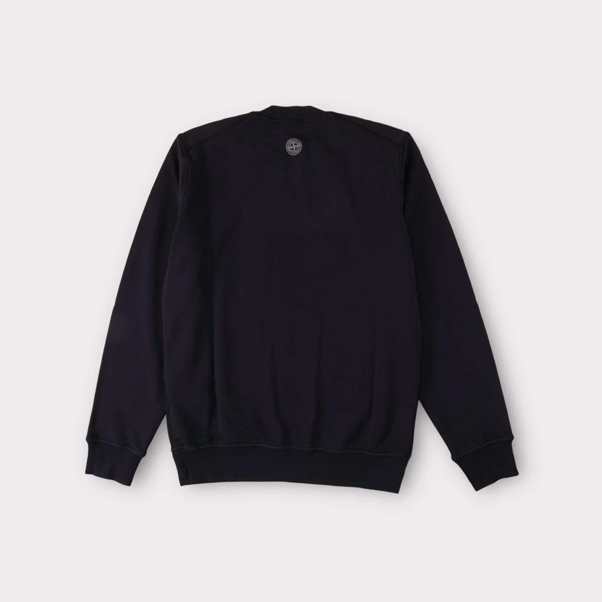 Stone Island 66182 Logo Crewneck I Navy