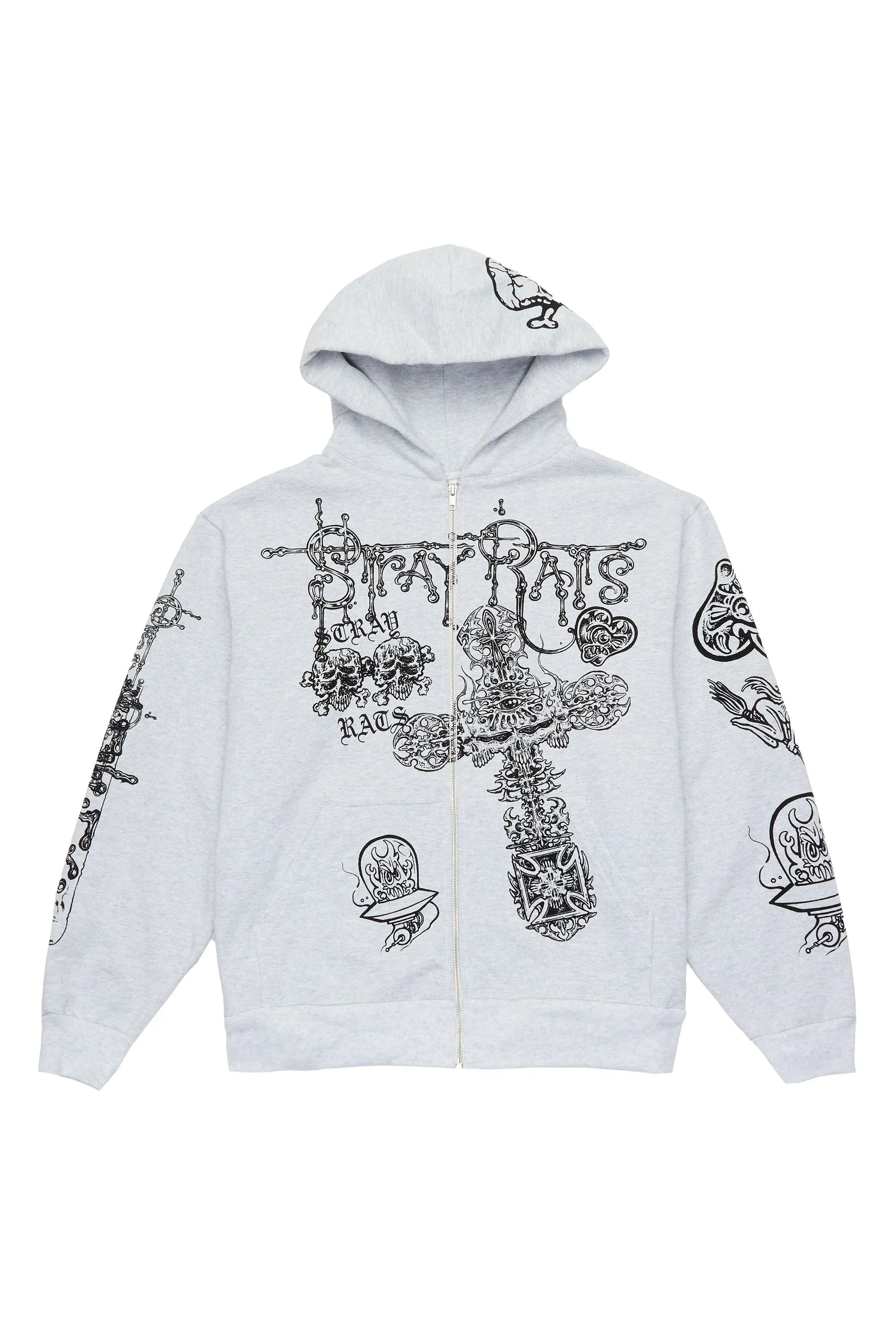 STRAY RATS - FUNNY FARM ZIP HOOD