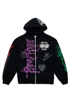 STRAY RATS - FUNNY FARM ZIP HOOD