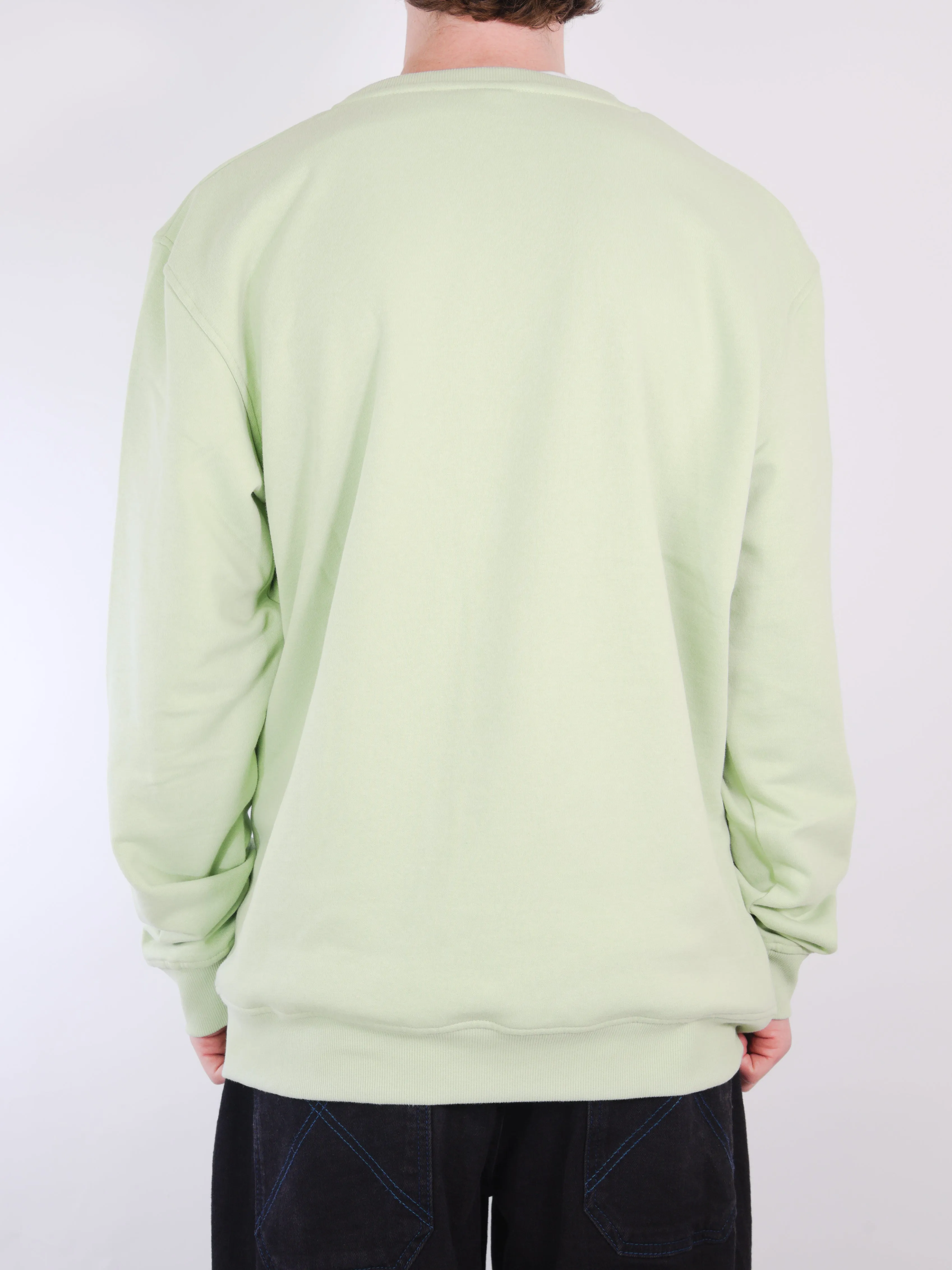 Studio Skateboards - Small Script - Crew Neck Sweat - Kiwi Green