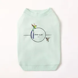 Sweatshirt with Birds Embroidery