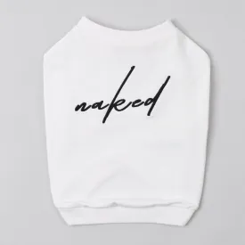 Sweatshirt with Embroidered Text