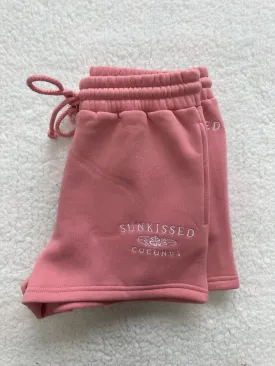 Taylor Ice Cream Pink Embroider Sunkissedcoconut Shorts