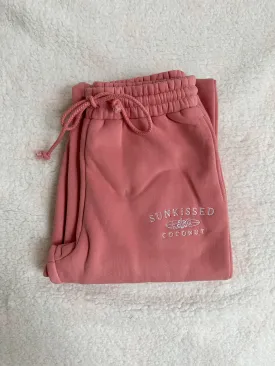 Taylor Ice Cream Pink Embroider Sunkissedcoconut Sweatpants