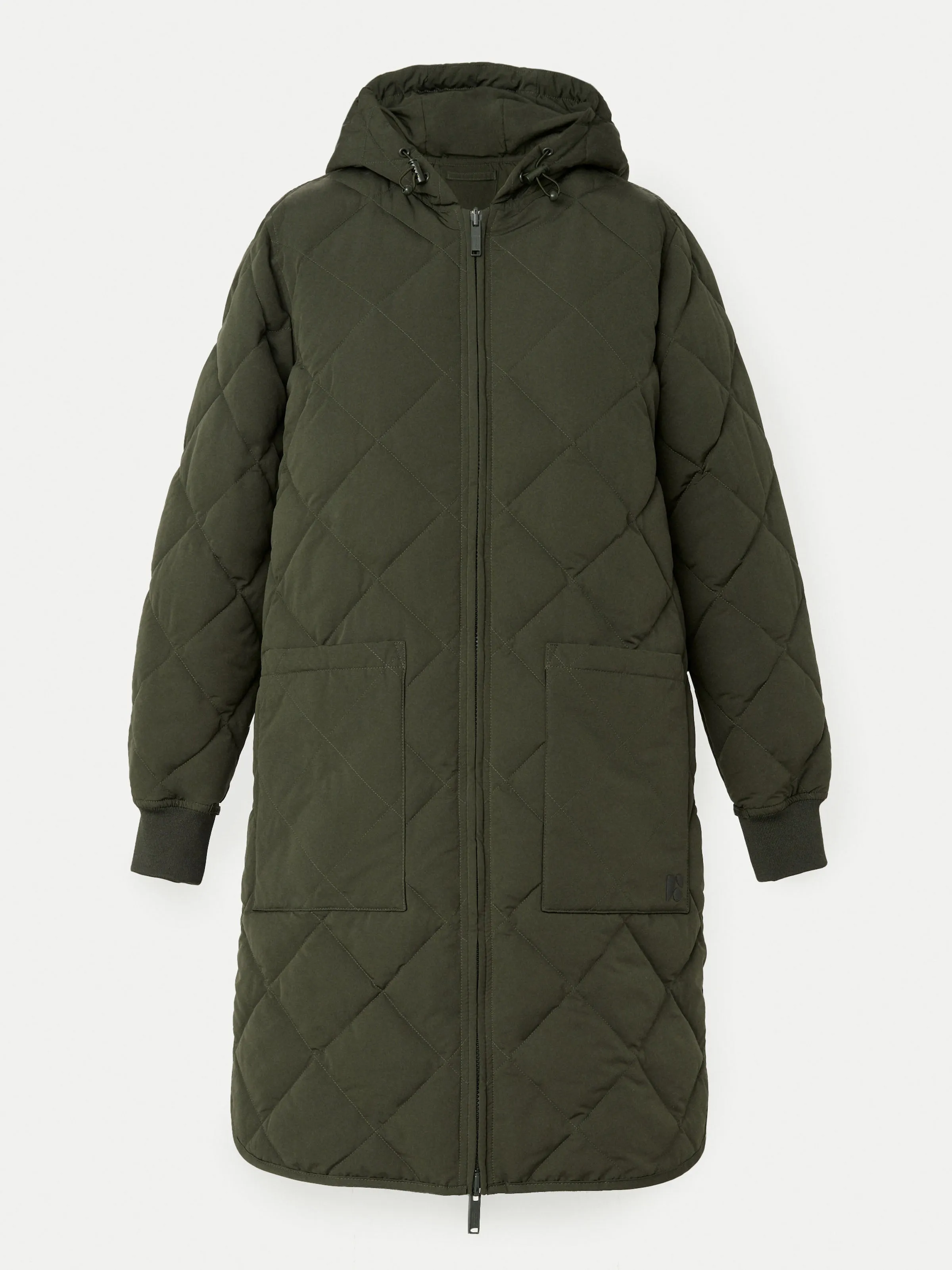 The Skyline Maxi Hooded Coat in Rosin